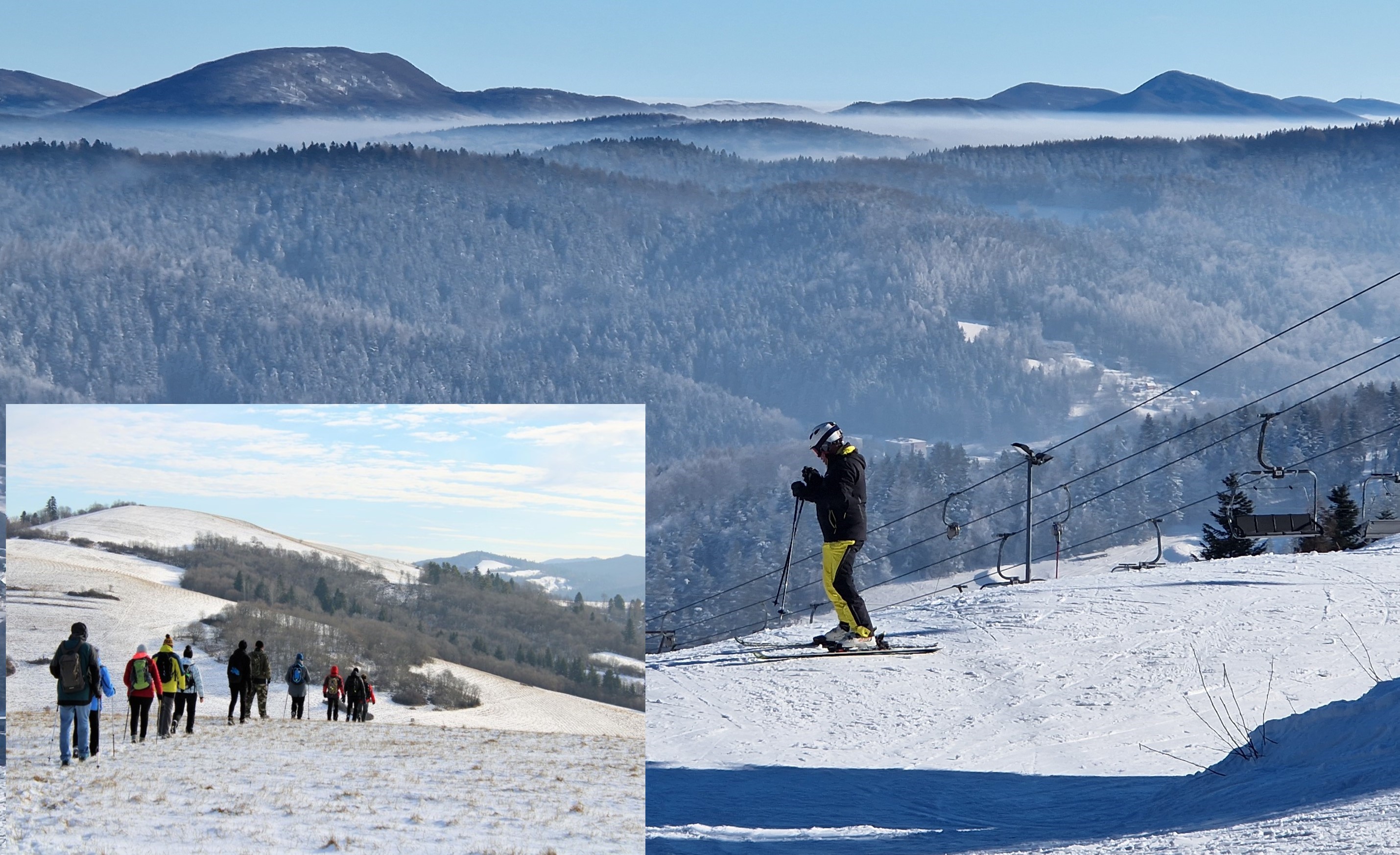 07.03.2026 Na bucie i na nartach - Beskid Sądecki